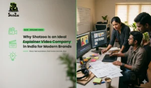 Explainer Video Company in India – Shotzoo team creating animated explainer videos for brands
